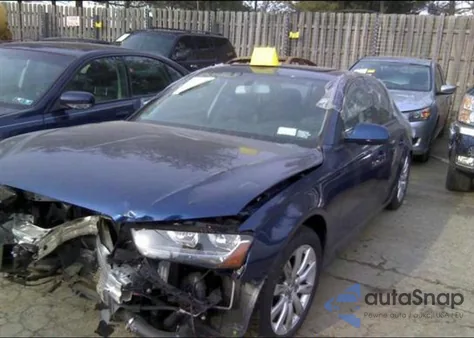 2013 Audi A4 2.0T Qua Premium z USA, uszkodzony, nr VIN WAUBFAFL0DN044097